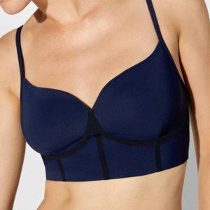 Dion Lee x Carbon38 | welded corset longline bra